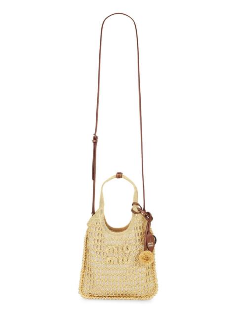 Miu Miu Rete Crochet Mini Bag