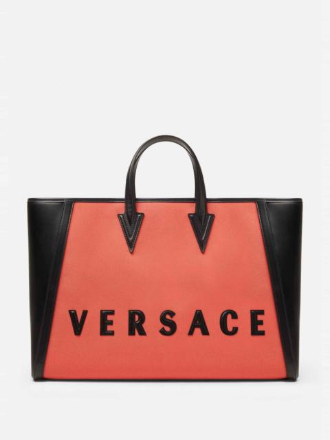 VERSACE Cabas Logo Tote