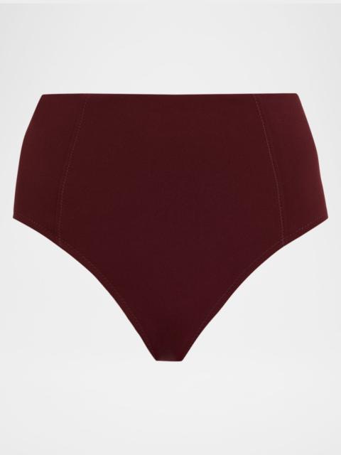 ULLA JOHNSON Zahara High Waist Bikini Bottoms