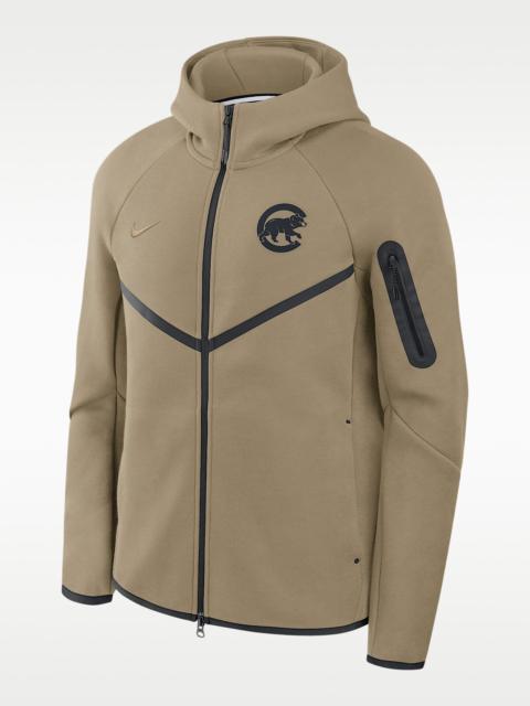 Nike Chicago Cubs Tech Fleece Windrunner Men's Nike MLB Full-Zip Hooded Jacket