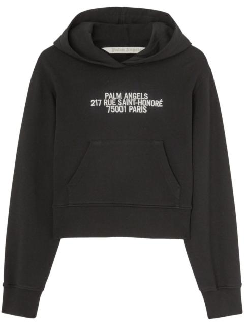 Palm Angels 75001 cotton hoodie