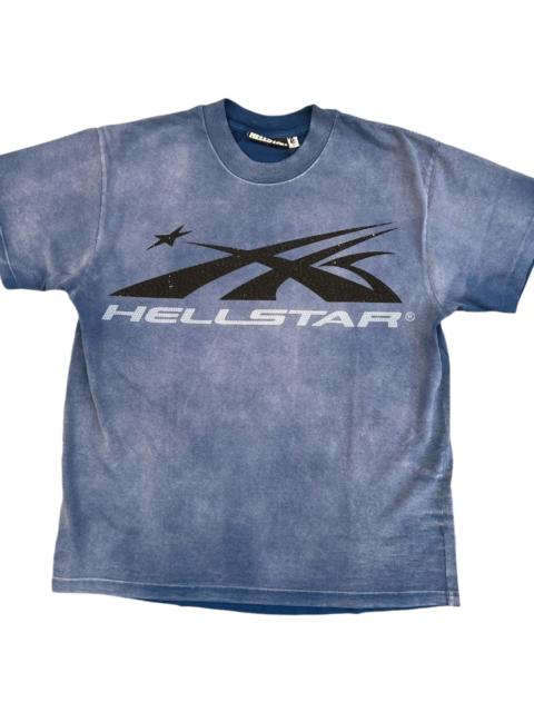 HELLSTAR Classic Rhinestone Logo T-Shirt "Blue" HSR301
