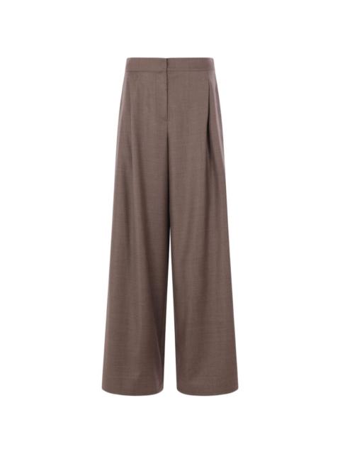 DUŠAN pleated palazzo pants