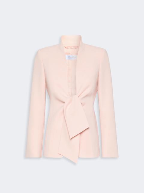 Max Mara PALO Cady jacket with sash detail - PINK