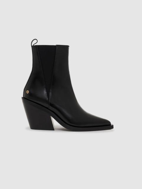 ANINE BING Bekah Boots - High-Shine Black