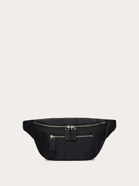 Valentino VLTN TIMES Nylon Jacquard Belt Bag