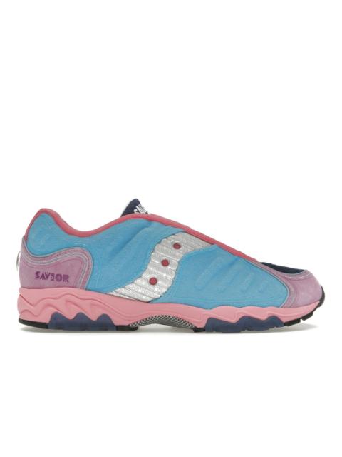 Saucony Saucony Matrix Jae Tips No Shoes In The House Blue Pink