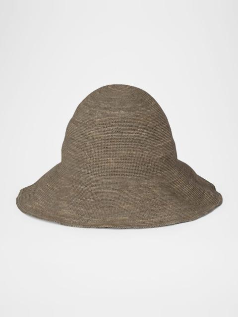 Janessa Leoné Teagan Raffia Bucket Hat