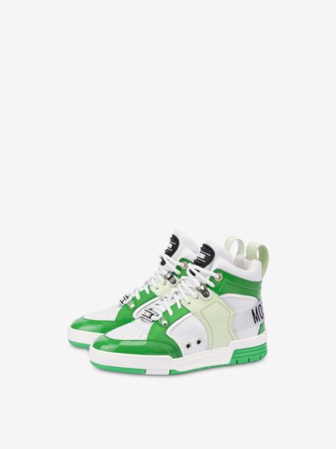 Moschino STREETBALL HIGH-TOP SNEAKERS