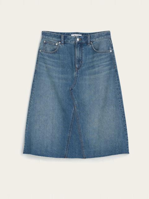 Madewell Denim Midi Skirt