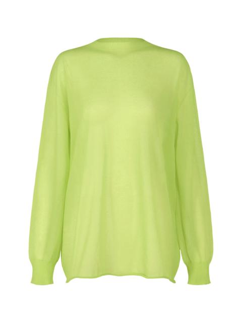 ISSEY MIYAKE SHEER GEORGETTE KNIT