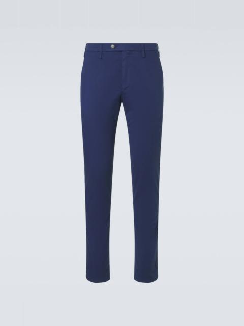 Canali Cotton straight chinos