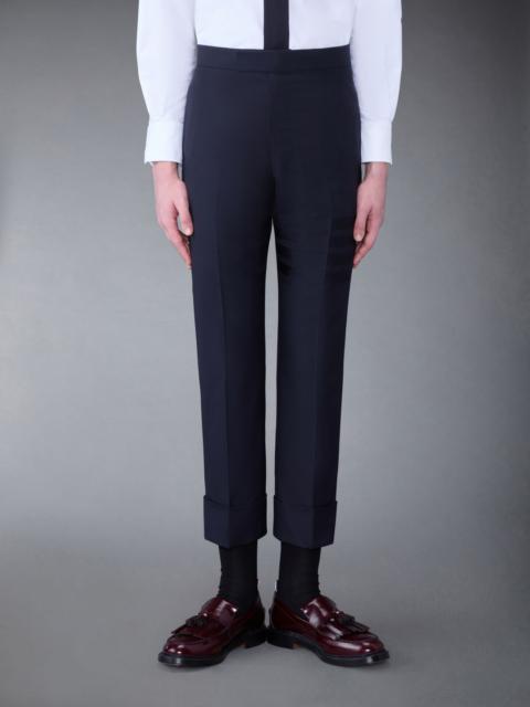Plain Weave 4-Bar Classic Backstrap Trouser