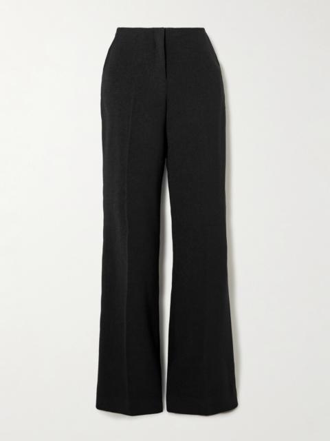 SALONI Flute-b Crepe Straight-leg Pants