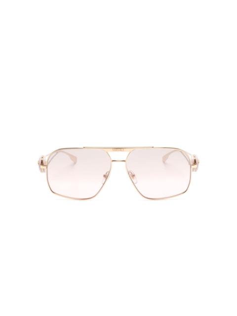 VERSACE Medusa pilot-frame sunglasses