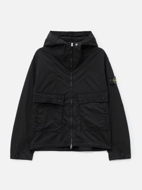 Stone Island LIGHT COMPACT TOUCH POLY-TC HOODED JACKET