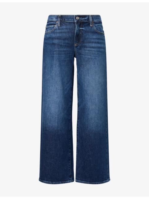 PAIGE Dana Straight-Leg Denim Jeans