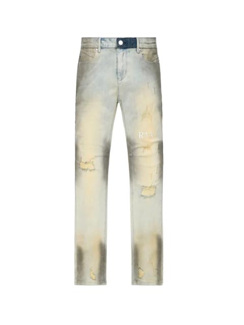 RTA Clayton Denim Jeans "Stormy Desert Blue" MLFQD1065 B1182SMDBL