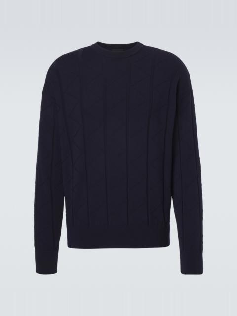 GIORGIO ARMANI Wool-blend sweater