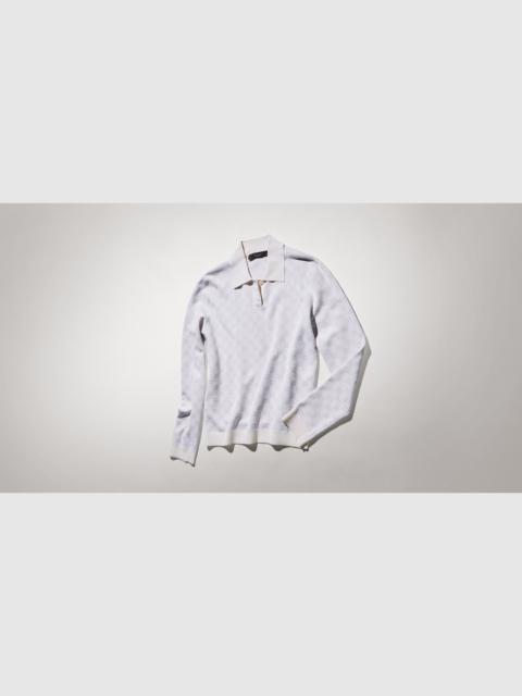 GUCCI Fine knit viscose GG jacquard sweater