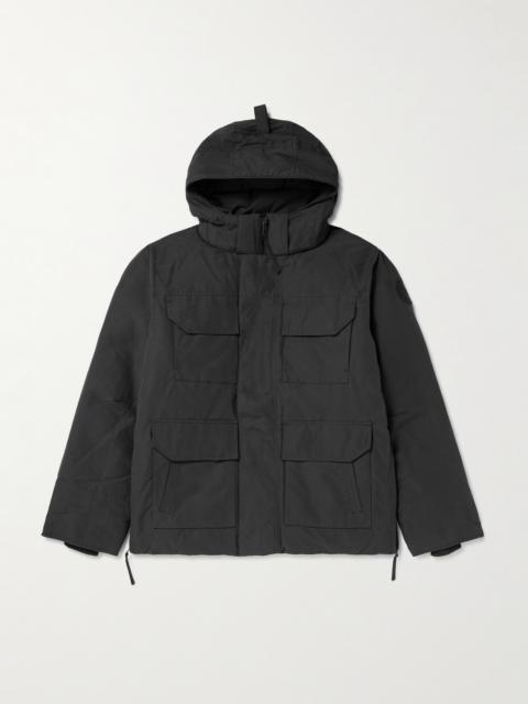 Canada Goose Maitland Padded Cotton-Blend Canvas Down Parka