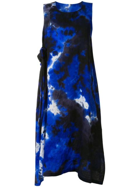 Y's sleeveless tie-dye dress