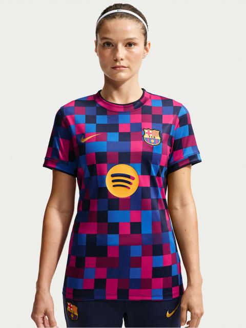 Nike FC Barcelona Women's Nike Dri-FIT Soccer Pre-Match Top