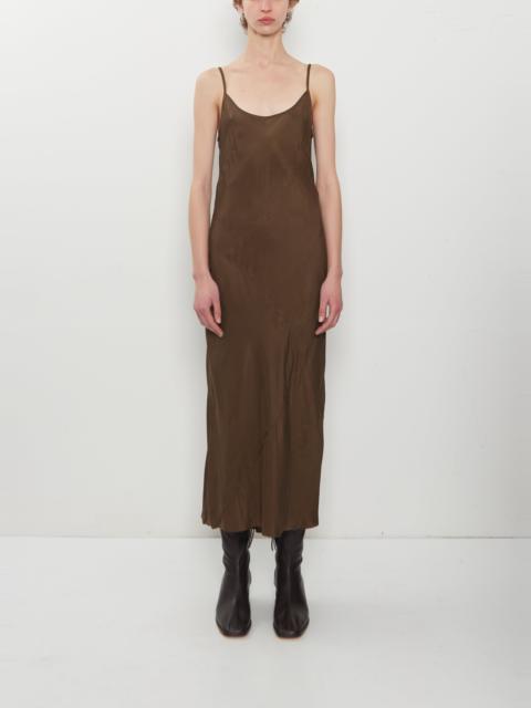LAUREN MANOOGIAN Bias Dress — Olive