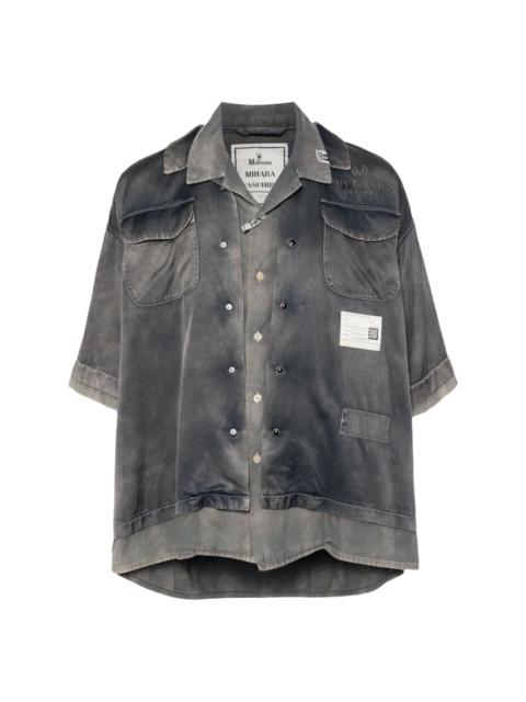 Maison MIHARAYASUHIRO double-layered twill shirt