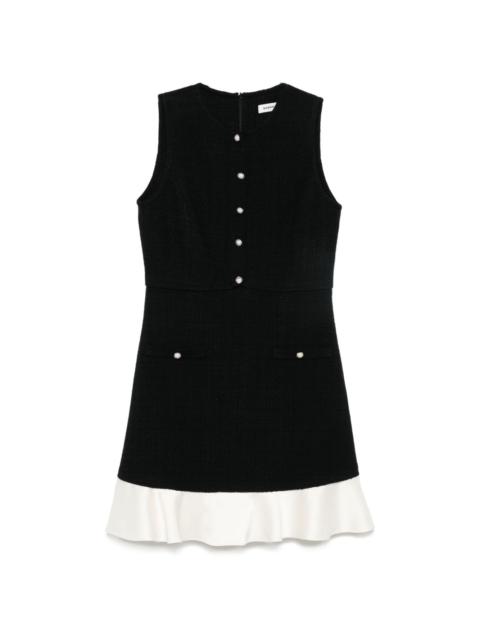 tweed mini dress
