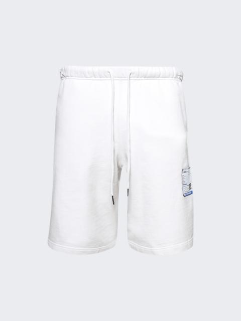 Maison MIHARAYASUHIRO French Terry Easy Shorts White