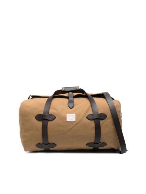 FILSON leather-strap tote bag