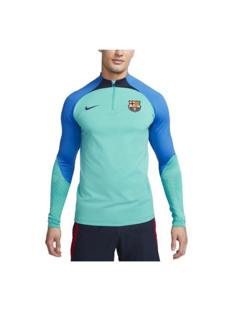 Nike Nike FC Barcelona Strike Training Jersey 'Teal' DJ8540-360