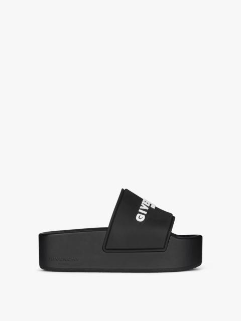 Givenchy GIVENCHY PARIS SANDALS IN RUBBER