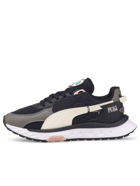 PUMA (WMNS) PUMA Wild Rider Downtown 'Black Ivory' 384417-01