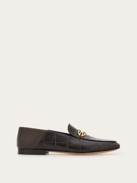 Loafer with Gancini ornament