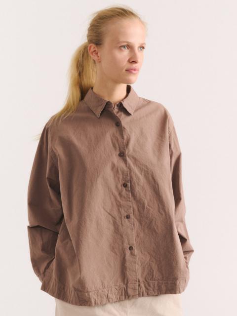 CASEY/CASEY BIGGY SHIRT - PAPER COT - CLAY