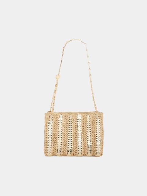 rabanne ICONIC RAFFIA 1969 BAG
