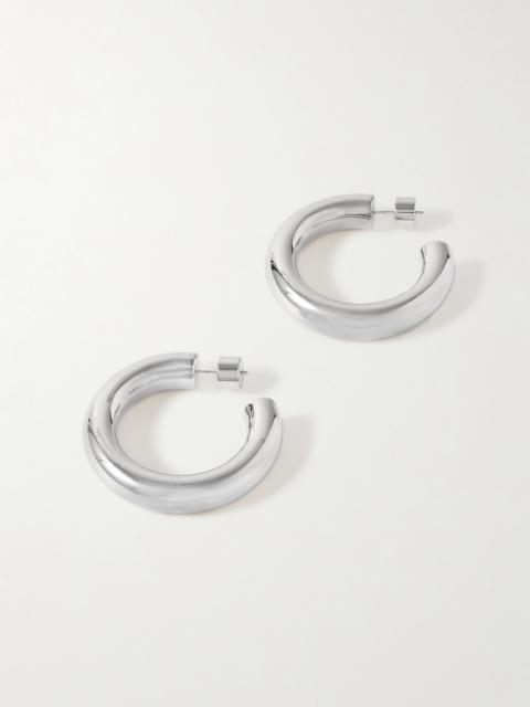 JENNIFER FISHER Jamma Mini Silver-plated Hoop Earrings
