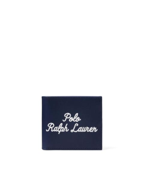 Polo Ralph Lauren logo-embroidered wallet