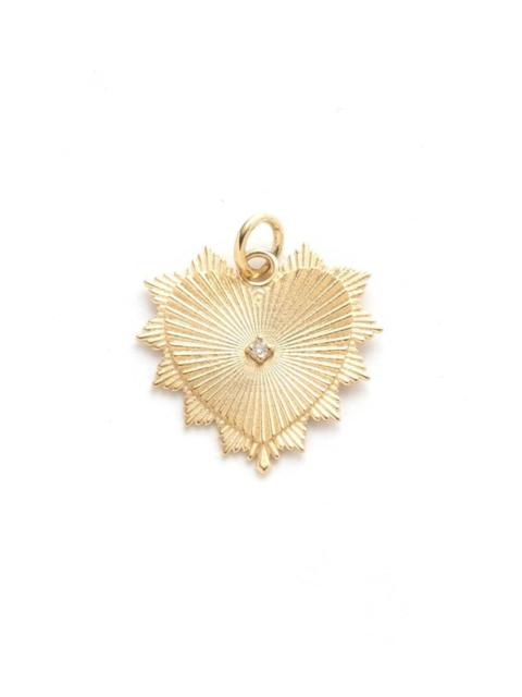 FOUNDRAE Radiating Heart - Medium Medallion