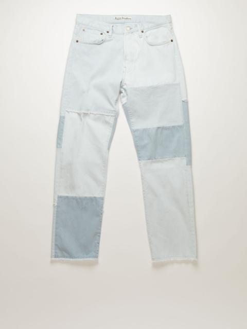 Acne Studios Recrafted classic fit jeans light blue