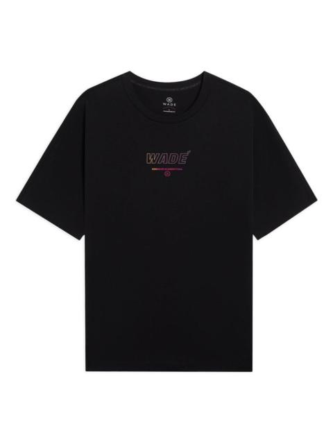 Li-Ning Way Of Wade Graphic T-shirt 'Black' AHST021-1
