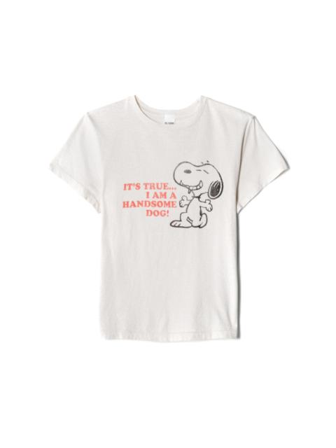 Snoopy print crew-neck T-shirt