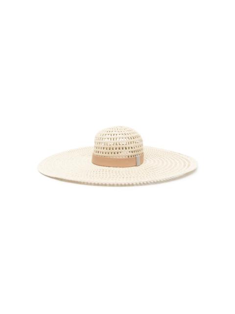 PESERICO interwoven sun hat