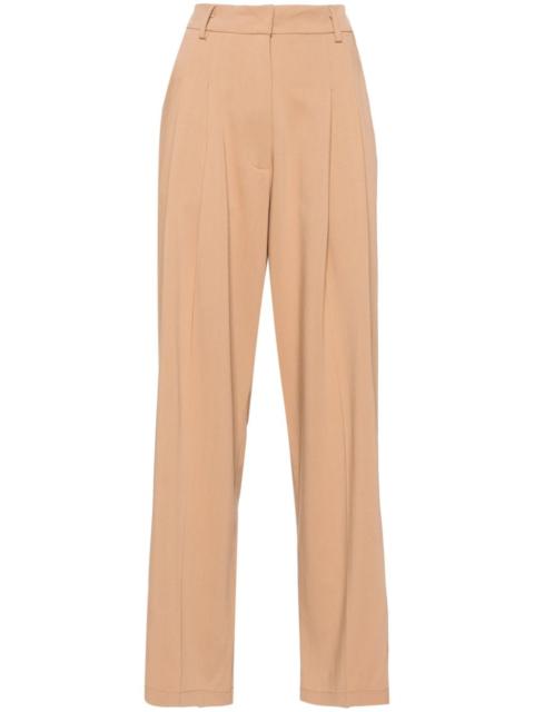 forte_forte dart-detailed tapered trousers
