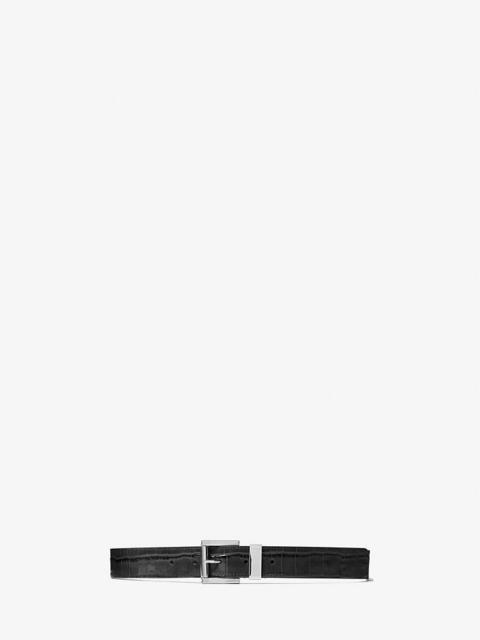 MICHAEL KORS COLLECTION Leather Waist Belt