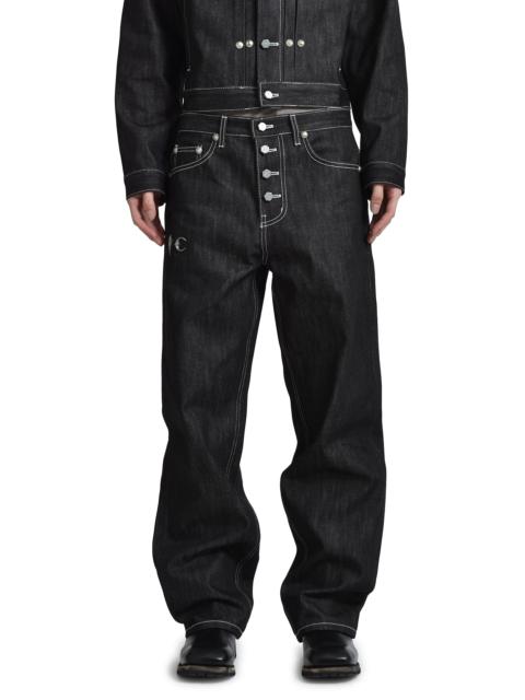 Thug Club LAND WARFARE DENIM PANTS / BLK