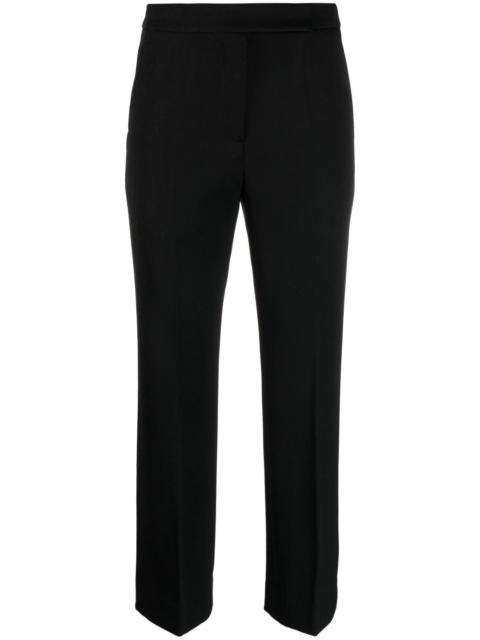 TORY BURCH cropped wool tailored trousers