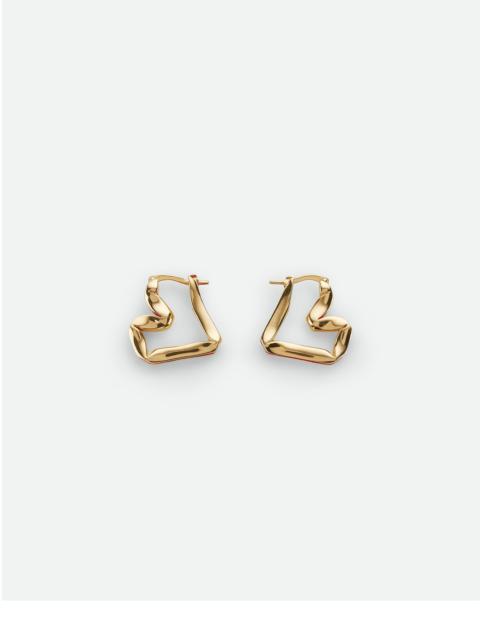 Bottega Veneta H Beam Earrings